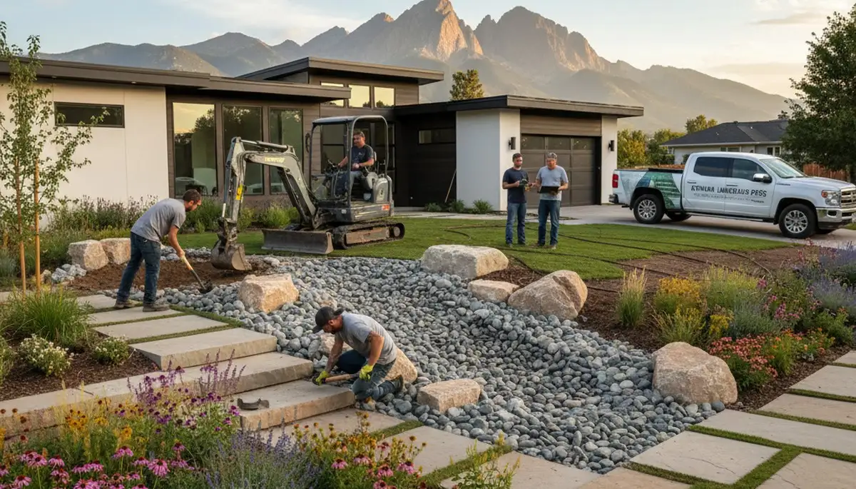 Denver, CO landscaping services for residential and commercial properties by Landscape Companies Denver
