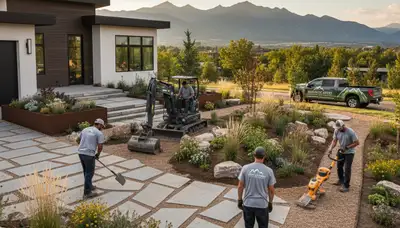 Denver, CO landscaping services for residential and commercial properties by Landscape Companies Denver