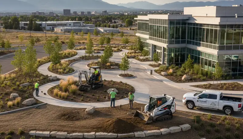 Denver, CO landscaping services for residential and commercial outdoor spaces