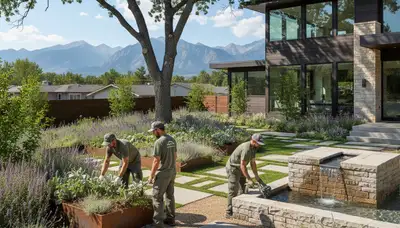 Denver, CO landscaping services by Landscape Companies Denver for residential and commercial properties