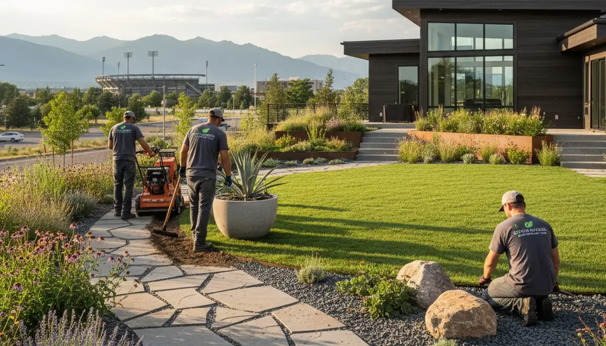 Landscape maintenance services in Denver, CO by Landscape Companies Denver