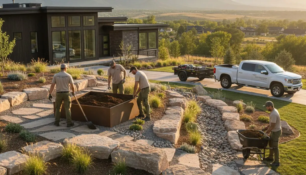 Denver, CO landscaping services for residential and commercial outdoor design and maintenance