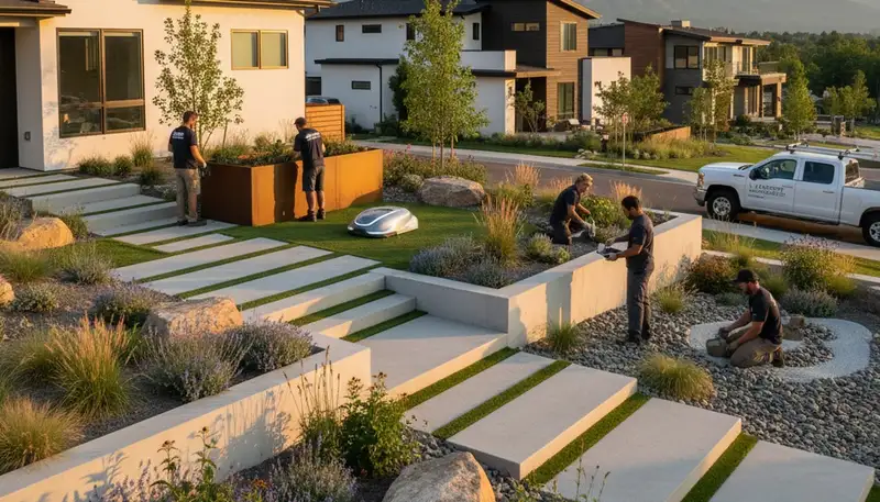 Landscaping service in Denver, CO by Landscape Companies Denver