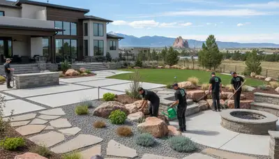 Landscaping service in Denver, CO for residential and commercial outdoor design and maintenance