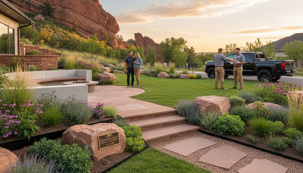 Denver, CO landscaping team providing professional outdoor design and maintenance services