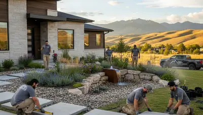 Landscape company service in Denver, CO for residential and commercial outdoor spaces